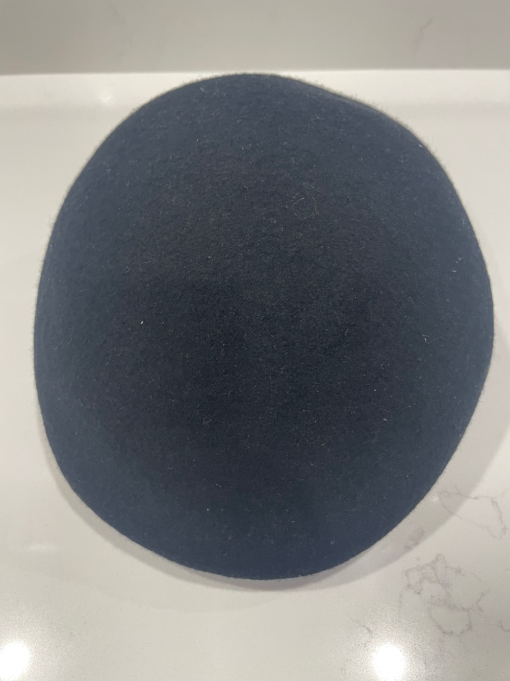 The Limited Dark Black Felt Cap-style Hat